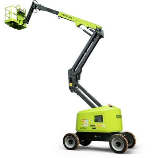 A ZOOMLION ZA45J articulating boom lift, from ZOOMLION’s North American catalogue