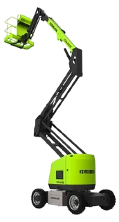 A ZOOMLION ZA45NJE articulating boom lift, from ZOOMLION’s North American catalogue