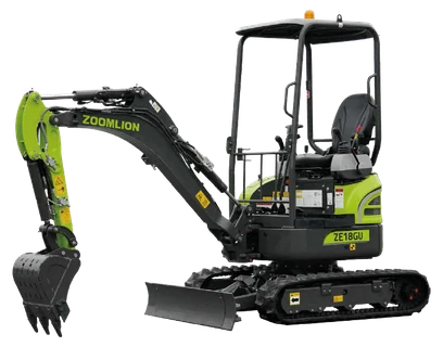 A ZOOMLION ZE18GU crawler excavator, from ZOOMLION’s North American catalogue