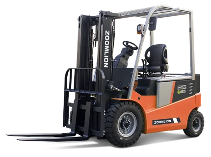 A ZOOMLION FB20H electric forklift, from ZOOMLION’s North American catalogue