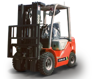 A ZOOMLION FD25H diesel forklift, from ZOOMLION’s North American catalogue