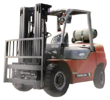 A ZOOMLION FL-L45 LPG forklift, from ZOOMLION’s North American catalogue
