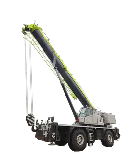 A ZOOMLION ZRT1500V643A rough-terrain crane, from ZOOMLION’s North American catalogue