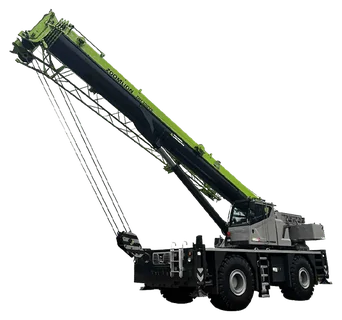 A ZOOMLION ZRT700V542A rough-terrain crane, from ZOOMLION’s North American catalogue
